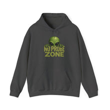 Load image into Gallery viewer, No Probe Zone Alien Hoodie