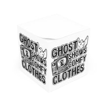 Load image into Gallery viewer, Ghost Shows & Comfy Clothes Sticky Note Block