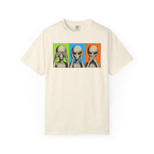 Load image into Gallery viewer, Alien See Hear Speak No Evil T-Shirt
