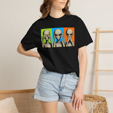 Load image into Gallery viewer, Alien See Hear Speak No Evil T-Shirt