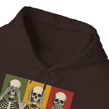 Load image into Gallery viewer, Skeleton See No Evil Hoodie