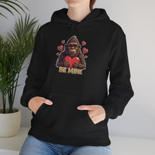 Load image into Gallery viewer, Bigfoot "Be Mine" Valentine Hoodie