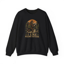 Load image into Gallery viewer, I Like Peeing Outside Crewneck Sweatshirt