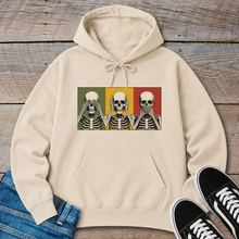 Load image into Gallery viewer, Skeleton See No Evil Hoodie