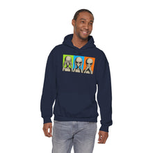 Load image into Gallery viewer, Alien Hear See Speak No Evil Hoodie