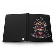 Load image into Gallery viewer, Witchy Love Potion Black Hardcover Journal