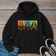 Load image into Gallery viewer, Bigfoot See No Evil Hoodie