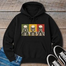 Load image into Gallery viewer, Skeleton See No Evil Hoodie
