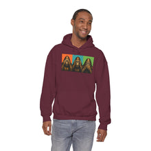 Load image into Gallery viewer, Bigfoot See Hear Speak No Evil Hoodie