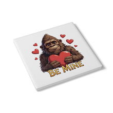 Load image into Gallery viewer, Bigfoot Be Mine Ceramic Coaster