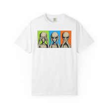 Load image into Gallery viewer, Alien See Hear Speak No Evil T-Shirt