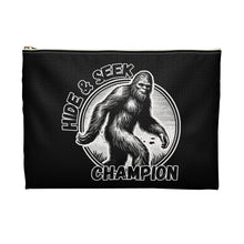 Load image into Gallery viewer, Black Hide & Seek Bigfoot Accessory Pouch