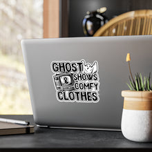 Load image into Gallery viewer, Ghost Shows & Comfy Clothes Vinyl Decal