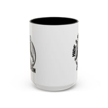 Load image into Gallery viewer, Hide & Seek Bigfoot Accent Coffee Mug (11, 15oz)