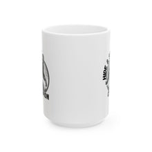 Load image into Gallery viewer, White Hide & Seek Bigfoot Ceramic Mug (11oz, 15oz)