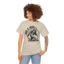 Load image into Gallery viewer, Unisex Hide & Seek Bigfoot Heavy Cotton Tee