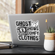 Load image into Gallery viewer, Ghost Shows & Comfy Clothes Vinyl Decal