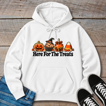 Load image into Gallery viewer, Here For The Treats Hoodie