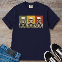 Load image into Gallery viewer, Skeleton See No Evil T‑Shirt