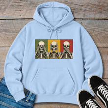 Load image into Gallery viewer, Skeleton See No Evil Hoodie