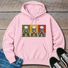Load image into Gallery viewer, Skeleton See No Evil Hoodie