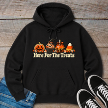 Load image into Gallery viewer, Here For The Treats Hoodie