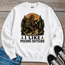 Load image into Gallery viewer, Peeing Outside Sweatshirt