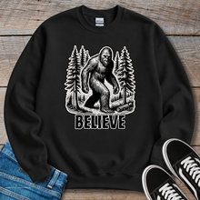 Load image into Gallery viewer, Believe Bigfoot Sweatshirt