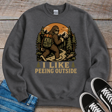 Load image into Gallery viewer, Peeing Outside Sweatshirt