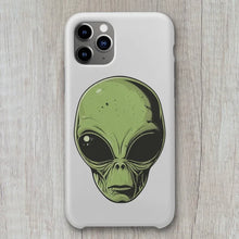Load image into Gallery viewer, Green Alien Head Sticker