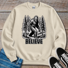 Load image into Gallery viewer, Believe Bigfoot Sweatshirt
