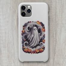 Load image into Gallery viewer, Whimsical Ghost in Leaves Sticker