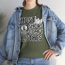 Load image into Gallery viewer, Ghost Shows & Comfy Clothes Unisex Heavy Cotton Tee