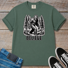 Load image into Gallery viewer, Believe Bigfoot T-Shirt