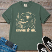Load image into Gallery viewer, Anywhere But Here UFO T-Shirt