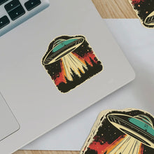 Load image into Gallery viewer, Vintage UFO Sticker