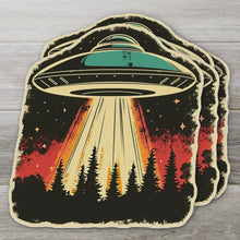 Load image into Gallery viewer, Vintage UFO Sticker