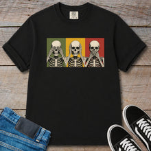Load image into Gallery viewer, Skeleton See No Evil T‑Shirt