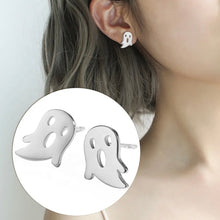 Load image into Gallery viewer, Ghost Stud Earrings