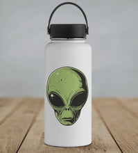 Load image into Gallery viewer, Green Alien Head Sticker