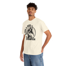 Load image into Gallery viewer, Unisex Hide & Seek Bigfoot Heavy Cotton Tee