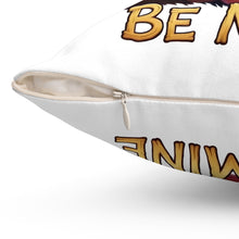 Load image into Gallery viewer, Bigfoot "Be Mine" Valentine Throw Pillow