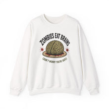 Load image into Gallery viewer, Zombies Eat Brains Sweatshirt