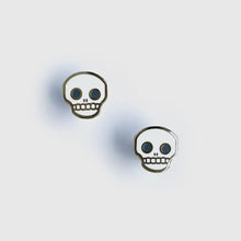 Load image into Gallery viewer, Cute Skull Enamel Earrings