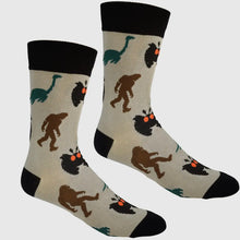 Load image into Gallery viewer, Bigfoot, Nessie & Mothman Socks