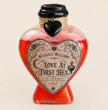 Load image into Gallery viewer, Love at First Hex – Decorative Potion Bottle