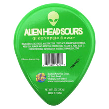 Load image into Gallery viewer, Alien Head Green Apple Sours
