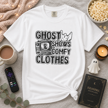 Load image into Gallery viewer, Ghost Shows & Comfy Clothes T‑Shirt