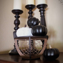 Load image into Gallery viewer, Walnut Indoor Spiderweb Plant Stand