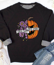 Load image into Gallery viewer, Sorta Sweet, Sorta Spooky French Terry Crew Neck